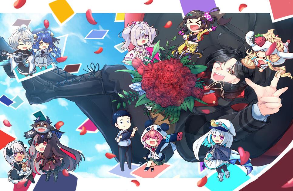 Fanart: Nijisanji Shellin Burgundy