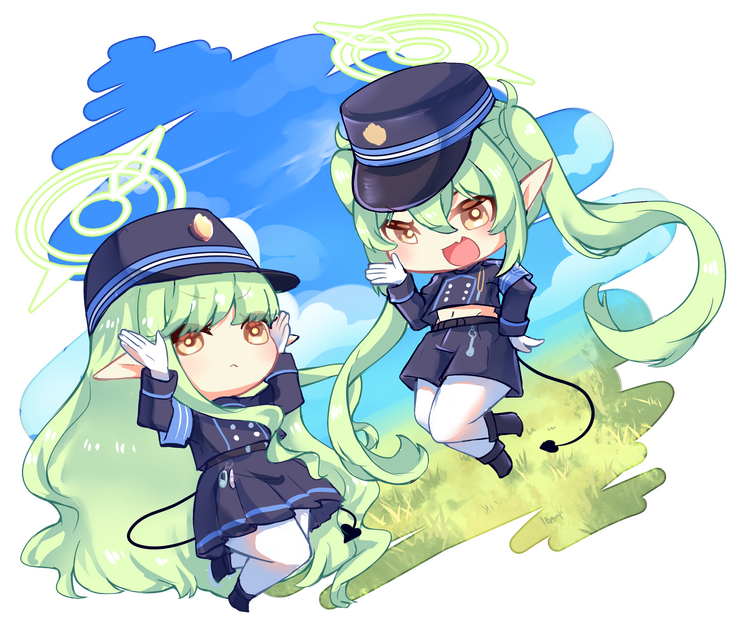 Fanart: Blue Archive